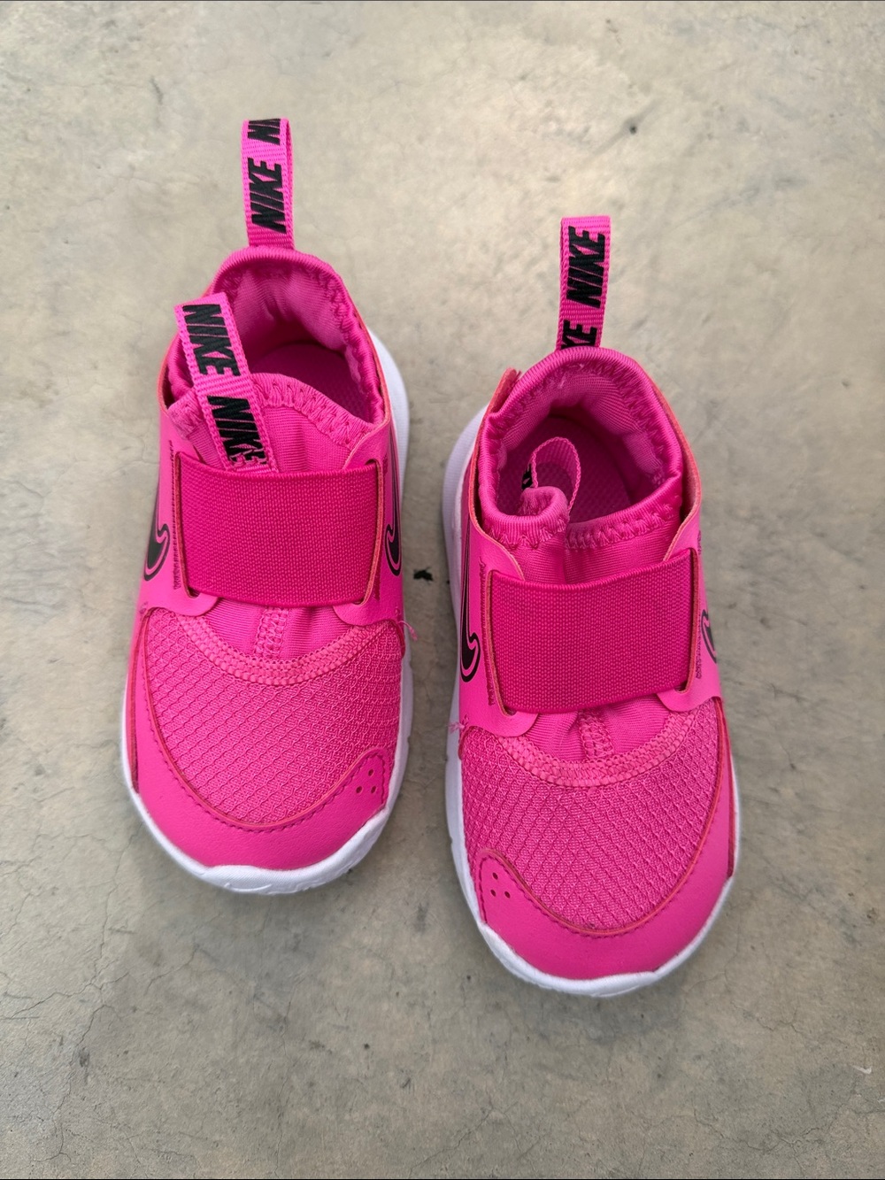 Nike Kids Bright Pink Slip-On Athletic Sneakers- sz 6